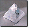 acrylic pyramid